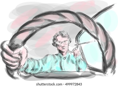 elderly people
