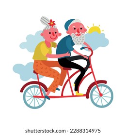 940+ Tandem Bike Stock Illustrations, Royalty-Free Vector Graphics