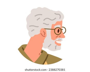 Elderly people vector illustration. Pensioners enjoy freedom to pursue personal interests and engage in various activities Retired individuals have opportunity to explore new hobbies and interests