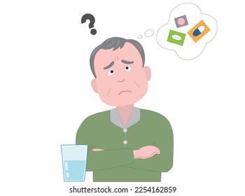 Elderly people who cannot remember whether they have taken medicine.