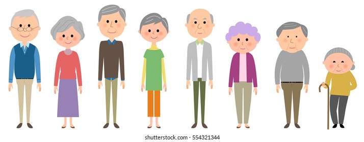 Elderly, Senior, Old Man