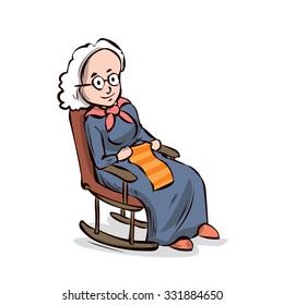 Rocking Chair Grandmother Images Stock Photos Vectors