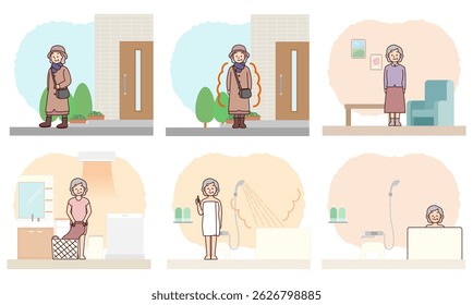 Elderly women: How to regulate your body to prevent heat shock