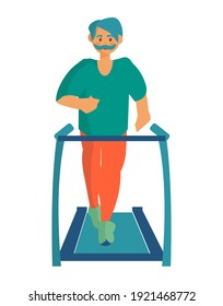 118 Older woman on treadmill Images, Stock Photos & Vectors | Shutterstock