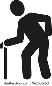 Eldery person icon