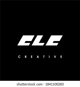 ELE Letter Initial Logo Design Template Vector Illustration	
