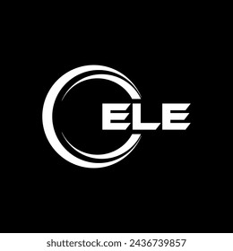 ELE Letter Logo Design, Inspiration for a Unique Identity. Modern Elegance and Creative Design. Watermark Your Success with the Striking this Logo.