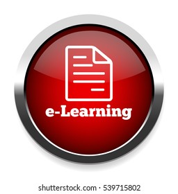 e-learning button