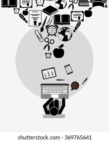 e-learning concept design 