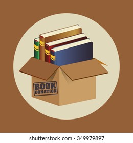 elearning concept with ebook icons  design, vector illustration 10 eps graphic.