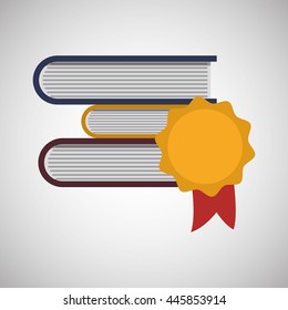 E-learning concept with icon design, vector illustration 10 eps graphic.