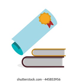 E-learning concept with icon design, vector illustration 10 eps graphic.