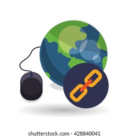 E-learning design. Education icon. Isolated illustration
