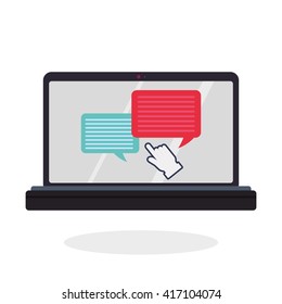 E-learning design. education icon. online concept, vector illustration