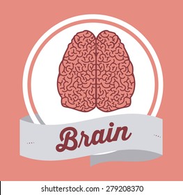 e-learning design over pink background, vector illustration