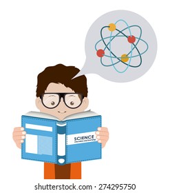 e-learning design over white background, vector illustration