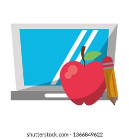 Elearning education symbols