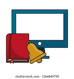 Elearning education symbols