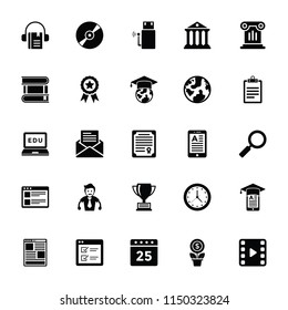 Elearning Glyph Icons 
