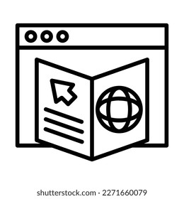 Design von E-Learning-Symbolen für die persönliche und kommerzielle Nutzung