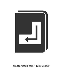 
E-Learning Icon. Learn by Technology Illustration As A Simple Vector Sign & Trendy Symbol for Design and Education Websites, Presentation or Mobile Application.