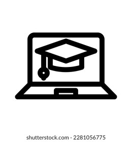 elearning icon or logo isolated sign symbol vector illustration - high quality black style vector icons
