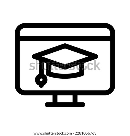 elearning icon or logo isolated sign symbol vector illustration - high quality black style vector icons
