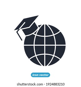 E-learning icon. Online Education symbol template for graphic and web design collection logo vector illustration