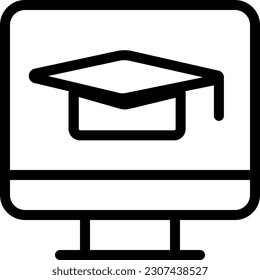 eLearning Icon signifies online learning and education through electronic resources, emphasizing flexibility and accessibility