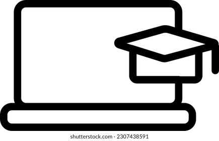 eLearning Icon signifies online learning and education through electronic resources, emphasizing flexibility and accessibility