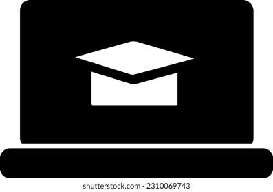 eLearning Icon signifies online learning and education through electronic resources, emphasizing flexibility and accessibility