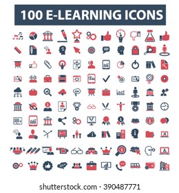 e-learning icons
