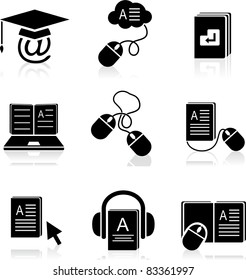 e-learning icons