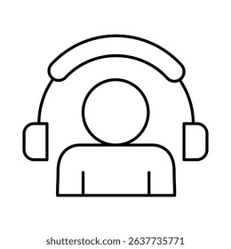 E-Learning Line Icon. Education, Teaching, Online Study Icons Editable Stroke Vector Illustration