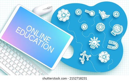 1,601 E learning 3d elements Images, Stock Photos & Vectors | Shutterstock