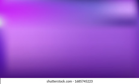 Electic violet colored abstract gradient mesh Background. Easy to edit new color vector illustration. Clean banner template. Magic style blend. Breezy trendy fantasy.  Minimal texture.