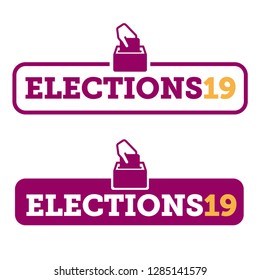 Election 2019 Logo