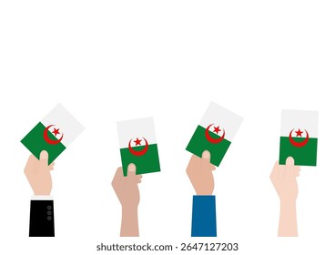 Election in Algeria. Election Concept. Vector Illustration.