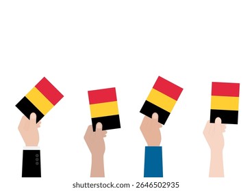 Election in Belgium. Election Concept. Vector Illustration.