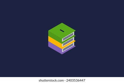 election book logo icon design vector design template inspiration