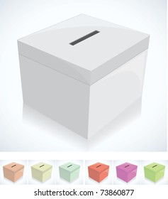 election box - ballot box