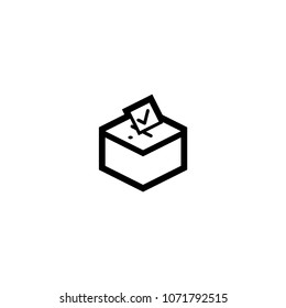 Election box icon