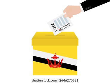 Election in Brunei. Election Concept. Vector Illustration.