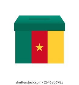 Election in Cameroon. Election Concept. Vector Illustration.