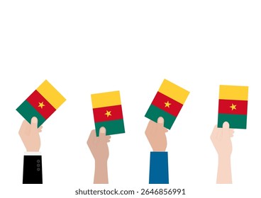 Election in Cameroon. Election Concept. Vector Illustration.