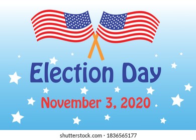 Election Day 2020 vector art