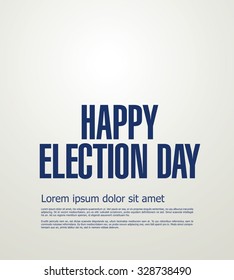 Election day banner