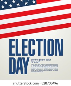 Election day banner