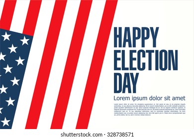 Election day banner