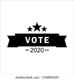 election day logo vector illustration.